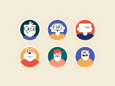 Savings + Gaming App Avatar Explorations avatar branding character character design faces finance game gaming graphic design human icon illustration people profile ui vector