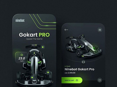 GoKart Simple Web Design