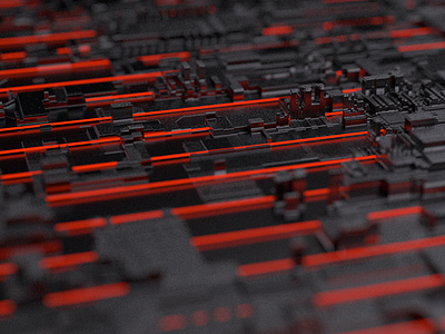 Trax 3d abstract advertising c4d cinema4d daily render topcoat