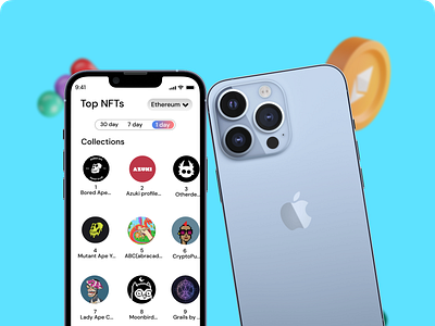 NFT App UI/UX