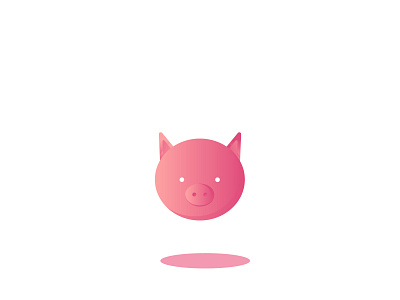 Pig Icon animal icon clean design icon icon design illustration pig pig icon vector