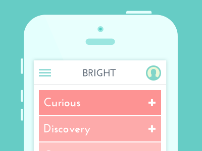 Visual Study - Engaging app branding colorful design thinking playful ui visual study