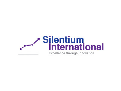 Silentium International Logo branding logo