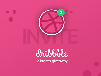 2 Invites dribble invitations dribble invites invitations invites ui ux