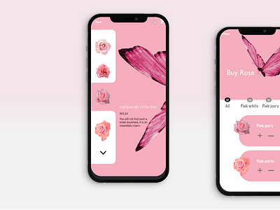 Taif Rose branding ui ux