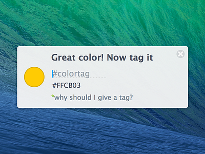 Tagging Colors