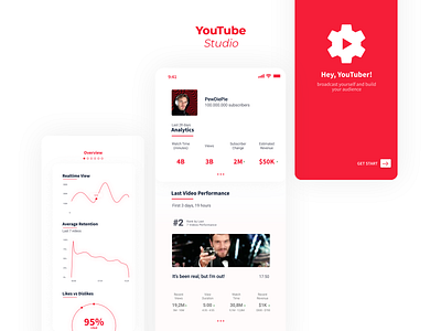 YouTube Studio Skinned