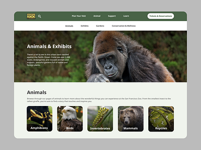 SF Zoo app app design application design ui ux webdesign website website design websites