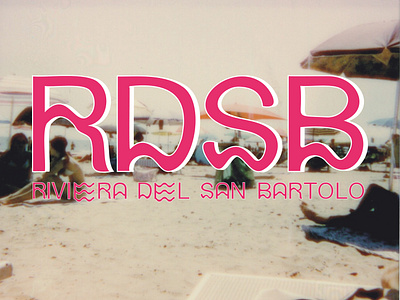 RIVIERA DEL SAN BARTOLO branddesign branding logo logodesign typedesign typography visualidentity