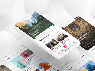 Redesign for airbnb airbnb flat interface ios ios11 iphone timeline travel trip user experience user interface