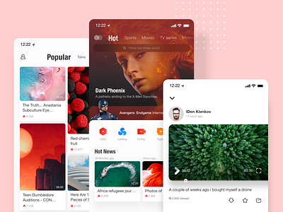 Video app's UI kits