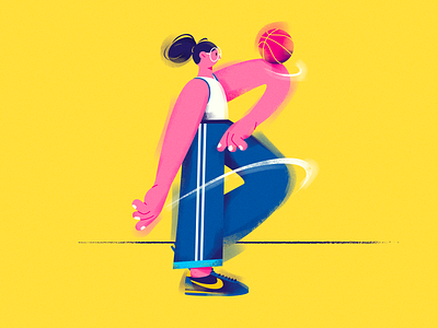 B. (Basketball girl)