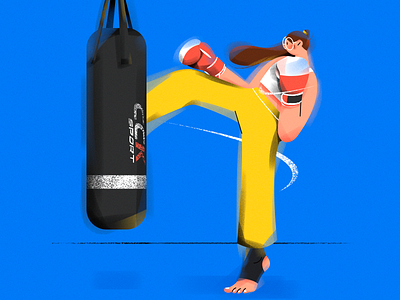 H.(Boxing girl)