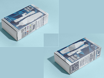 Kit Box box branding design graphic design kit rebranding