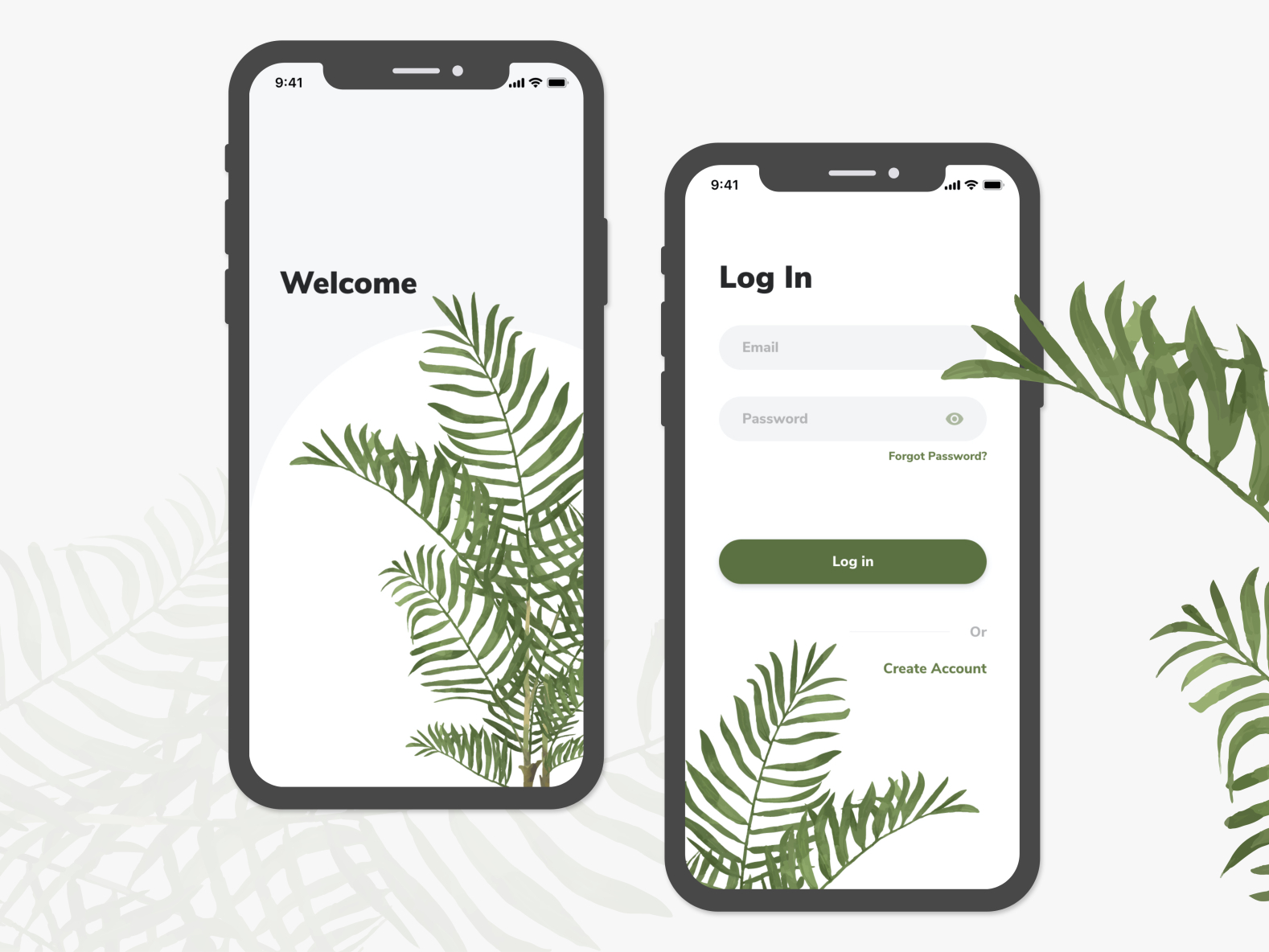 Login Screen by Ksenija Mihic on Dribbble