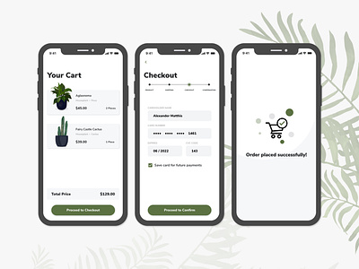 Plant App Checkout