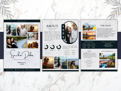 3 PAGE | LIFESTYLE AND TRAVELER INFLUENCERS| MEDIA KIT