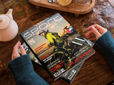 Magazine Šport je život design dtp grapgic design magazine print