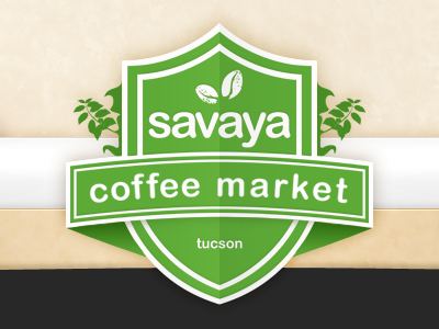 Savaya Coffee Market Logo brand coffee header logo market savaya website