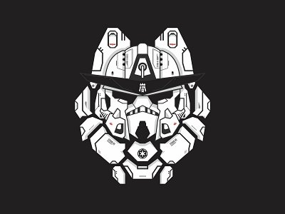 Stormtrooper illustration star wars vector