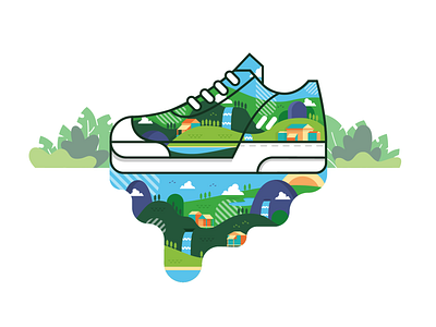 Air-Force Daylight design illustration shoes sneaker vector