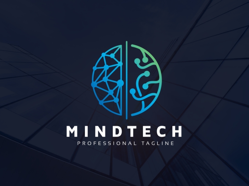 Mind Tech Logo by iRussu on Dribbble