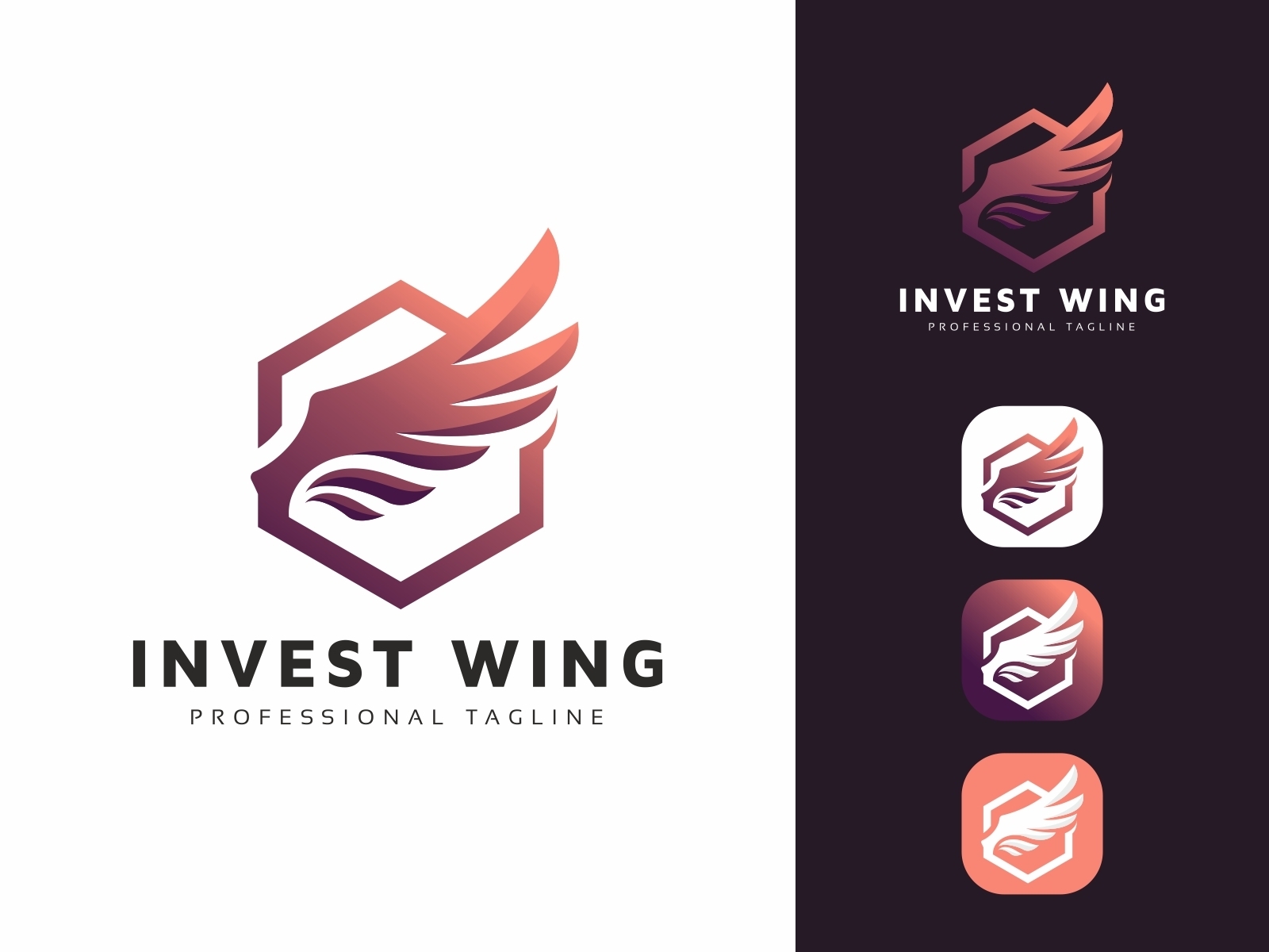 Inwest Wings Logo By Irussu On Dribbble