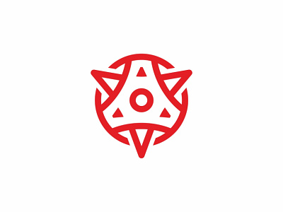 Circle Spikes Logo