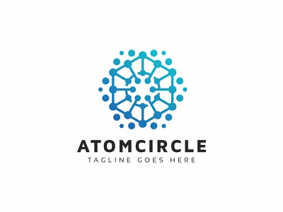 Atom Circle Logo app atom atomic bio business cancer chemistry circle energy genealogy genetic genetic engineering globe green lab laboratory logo microbiology molecule nuclear