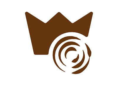 Crown Wood Logo brand business creative design illustration media woodcutter woodwork work workshop