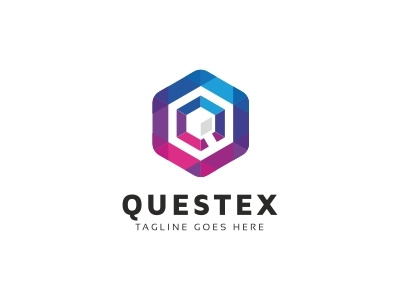 Questex Q Letter Hexagon Tech Logo automobile logo automotive business identity industrial initials q letter q logotype manufacturing mechanic minimalist professional