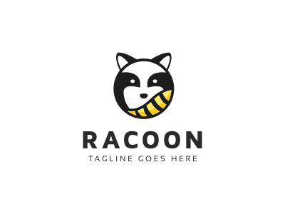 Racoon Logo by iRussu on Dribbble