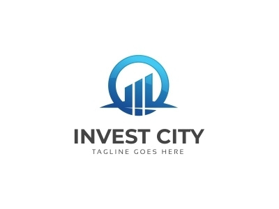 Invest City Logo Template