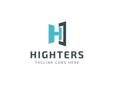 Highters - H Letter Logo Template