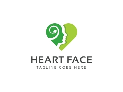 Human Heart Logo active cardio cardiology care charity fitness gym health health clinic healthcare heart human life love medical medical center people social sport wellness