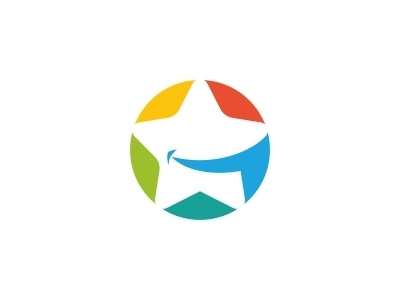 Smile Star Logo colorful dental generic industrial logo modern nature services small smart star trustworthy