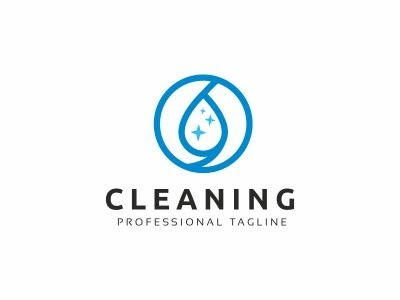 Water Cleaning Logo blue care circulation clean health logo template nature tech technology water wave