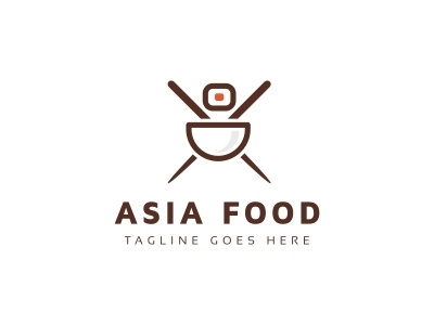 Asia Food Logo