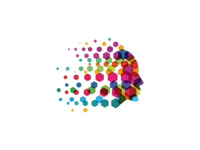 Human Tech Logo mechanic man machine logo concept it isolated invention intelligence innovation industrial illustration idea icon head gears gear engineering design concept brain