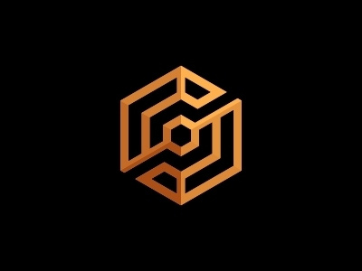Soft Crypto - Hexagon S Letter Logo abstract aplications app application architecture brand branding business color colorful construction corporate digital engineering factory green hardware hexagon identity industry