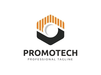 Promotech - Hexagon Logo