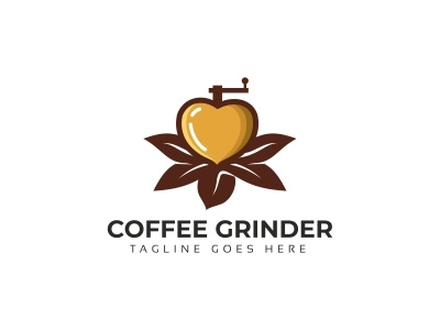 Coffee Grinder Logo antique appliance beans beverages cafe caffeine coffee device doodle drawing drink engraving espresso food grain grinder grunge handle kitchen equipment logo