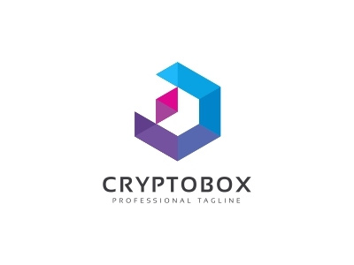 Crypto Box Logo app architecture arrow arrow up blockchain box c c letter capital core crypto currency cube financial graphic hexagon icon it letter c logo market