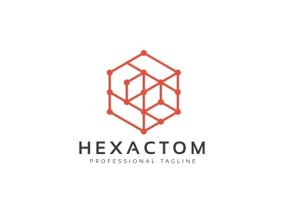 Hexagon Tech Logo abstract aplications app application architecture brand branding business construction corporate engineering factory green hardware hexagon identity industry logo logotype pixel