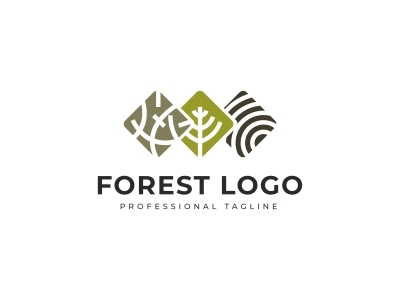 Forest Logo botany branch care casuarina creative eco ecology forest fresh fruit green grow growth insurance investment jungle leaf life logo nature