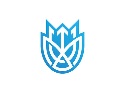 Trident Logo sea professional powerpoint powerful poseidon ocean neptune mythology mystical mosaic majestic history god fork earthquake devil demon deep branding brand