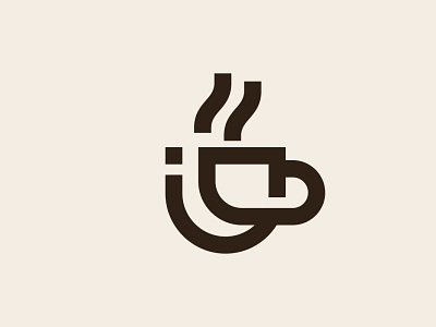 Coffee Cup Logo by iRussu on Dribbble