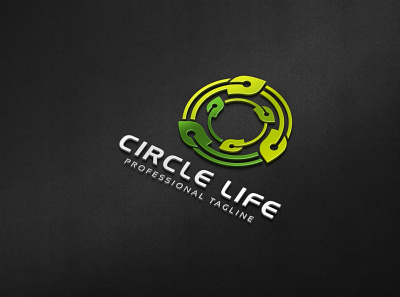 Circle Life Logo abstract agancy ai business circle circle of life clinic colorful corporate eps file feng shui health hospital key life life circle live logo organization pharmacy