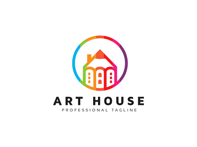 Art House Logo By Irussu On Dribbble