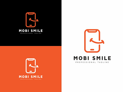 Mobile Smile Logo application application logo communication logo cute device devices happy ipad iphone love lovely mobile mobile business mobile logo phone smart phone smartphone smile smiley tabulate